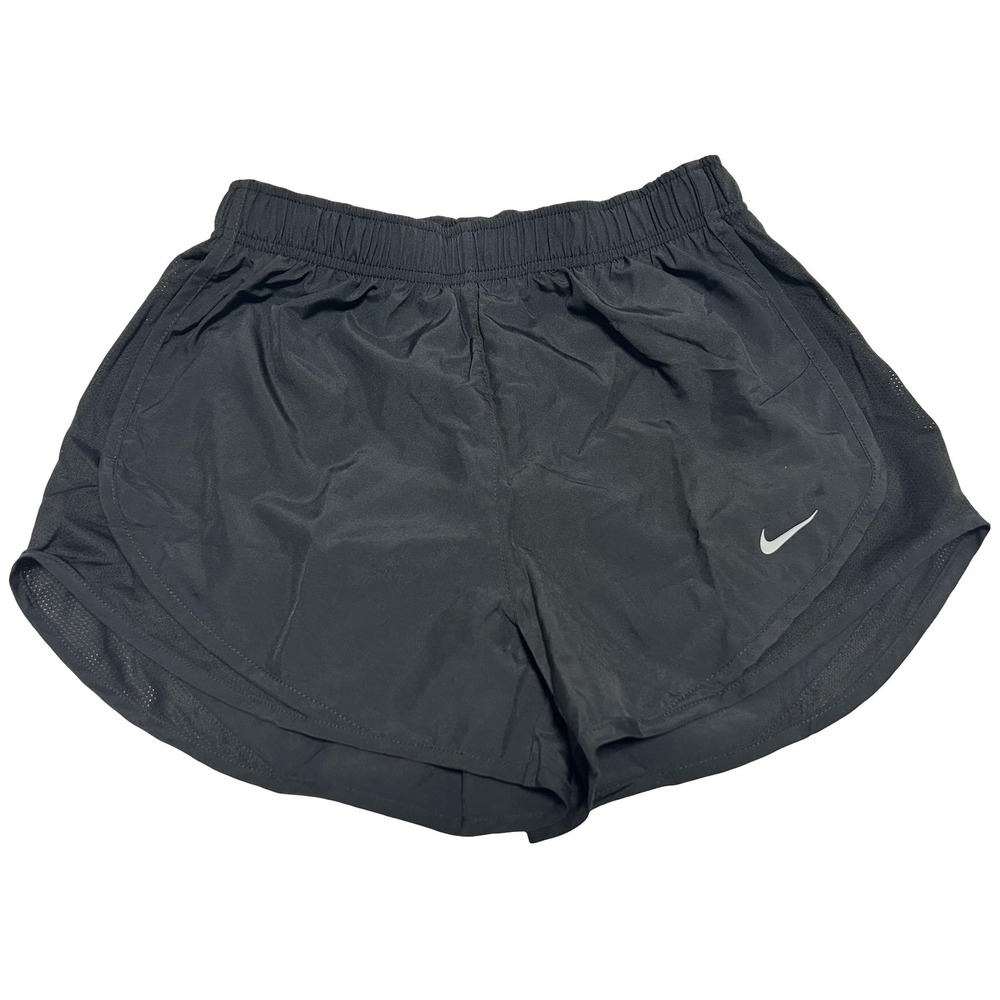 Nike Dri-FIT Mesh Panel Athletic Running Shorts Black Sz S